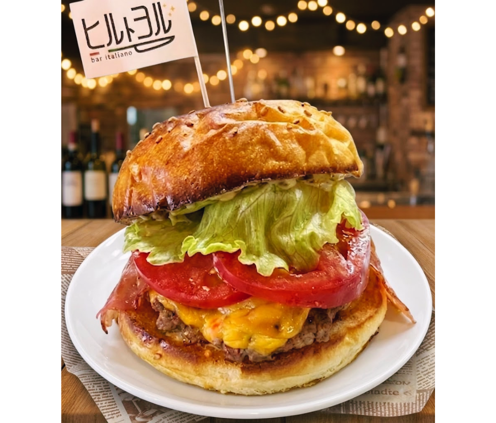 Peace Burger ― 自家製バンズに、ジューシーなパティと新鮮野菜